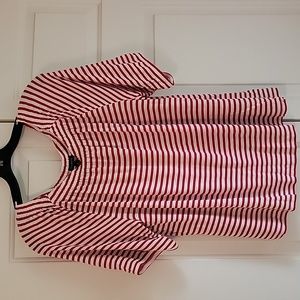 Talbots Striped Tee Shirt sz XL